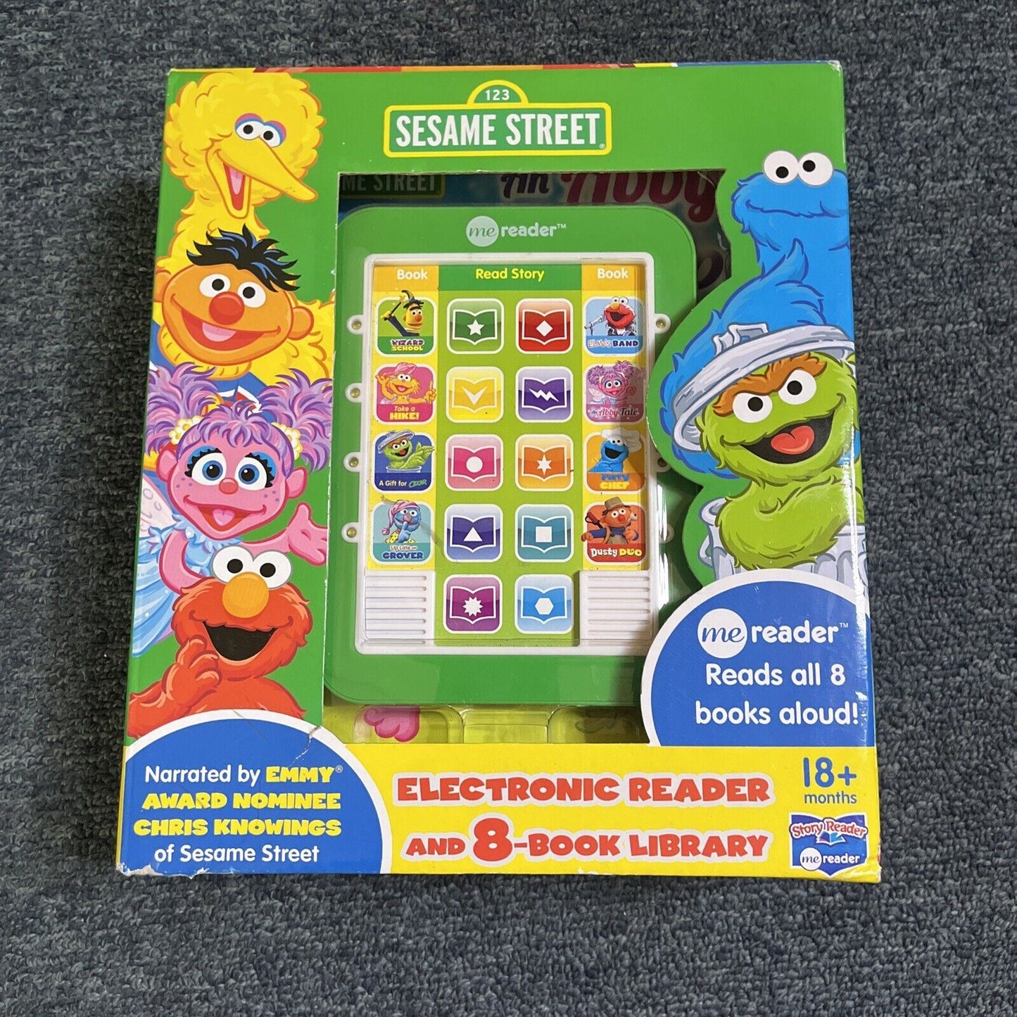 Sesame Street: Me Reader: Electronic Reader and 8-Book Library