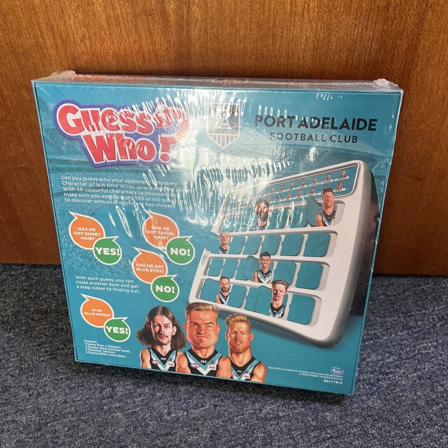 *New Sealed* Guess Who? Port Adelaide Football Club Edition 2020 Hasbro AFL