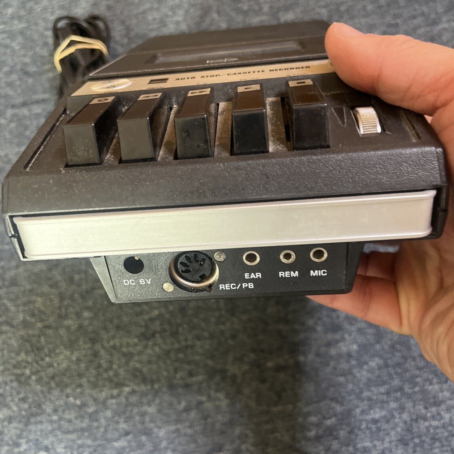 Sharp RD-600XA Portable Cassette Tape Recorder