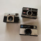 3x Kodak Instamatic Film Camera: 25, 300, 155x
