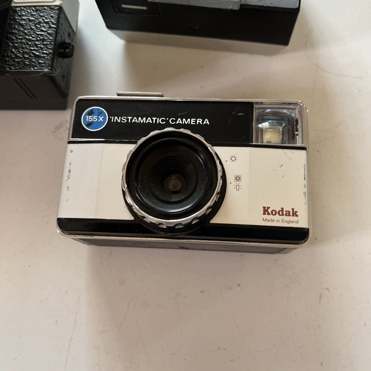 3x Kodak Instamatic Film Camera: 25, 300, 155x