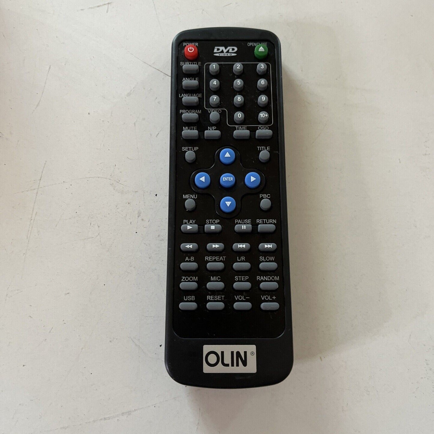 Genuine Olin JMK-3802 Remote Control for DVD Player