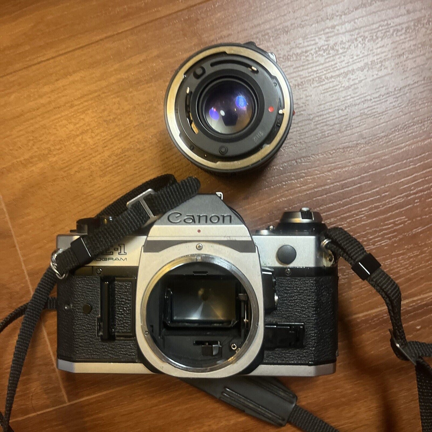 Canon AE-1 Program SLR Film Camera with 50mm Lens *Untested*