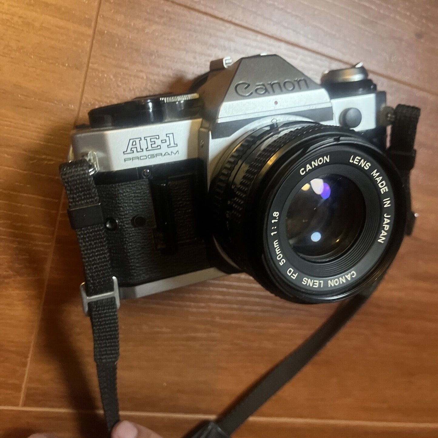 Canon AE-1 Program SLR Film Camera with 50mm Lens *Untested*