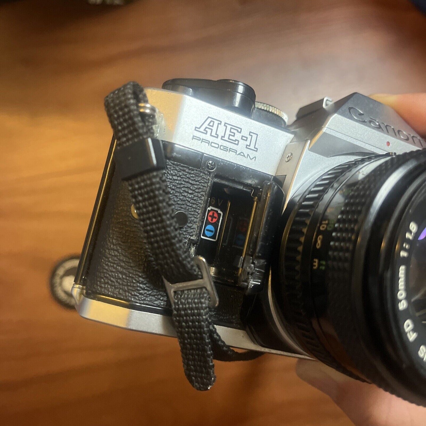 Canon AE-1 Program SLR Film Camera with 50mm Lens *Untested*