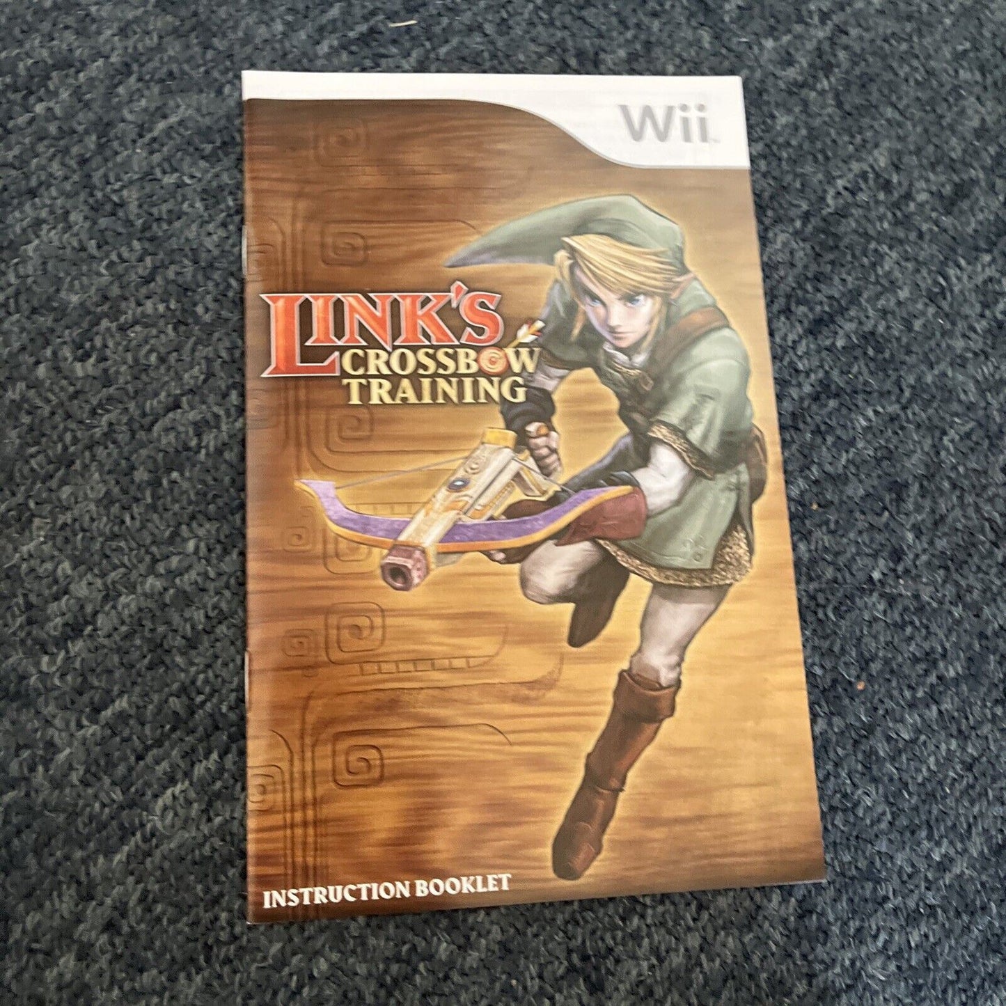 Link's Crossbow Training with Crossbow Nintendo Wii with Manual PAL
