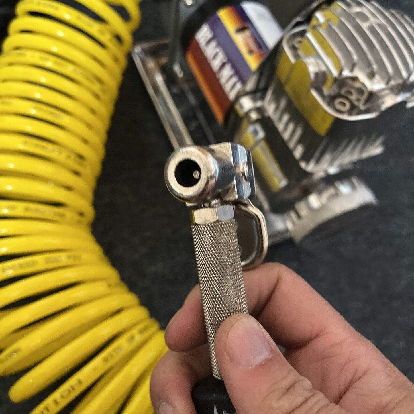 Bushranger Black Max 12V Air Compressor Pump | 4WD 4x4 Portable Car 55x12