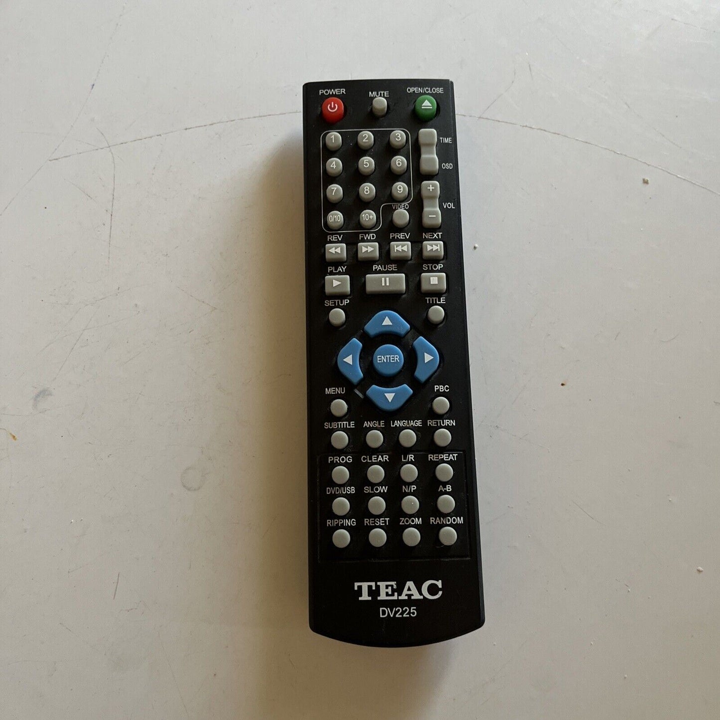 Genuine Teac Remote Control DV225 for DVD player