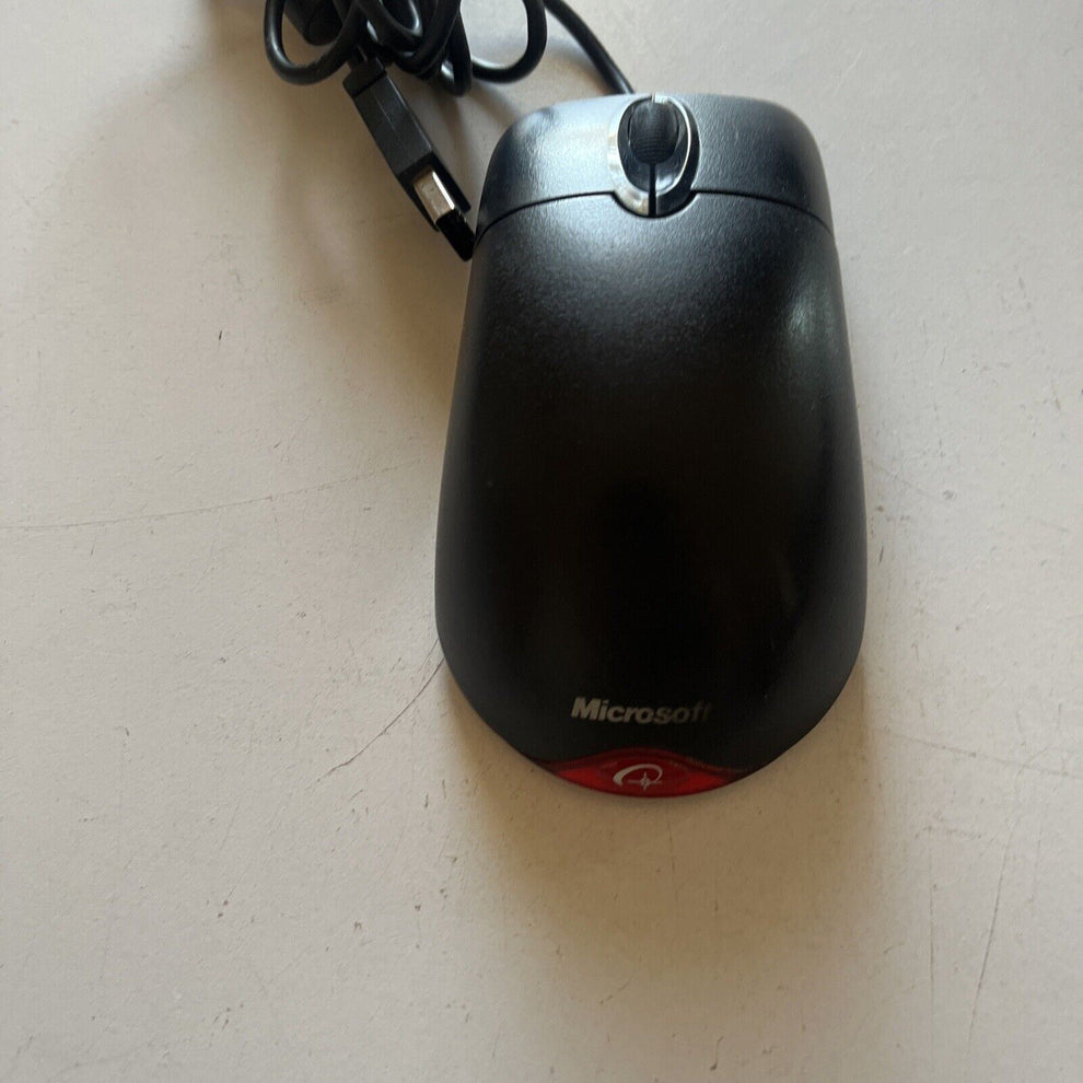 Microsoft Wheel Mouse Optical 1.1A USB and PS/2 Compatible Retro Unit