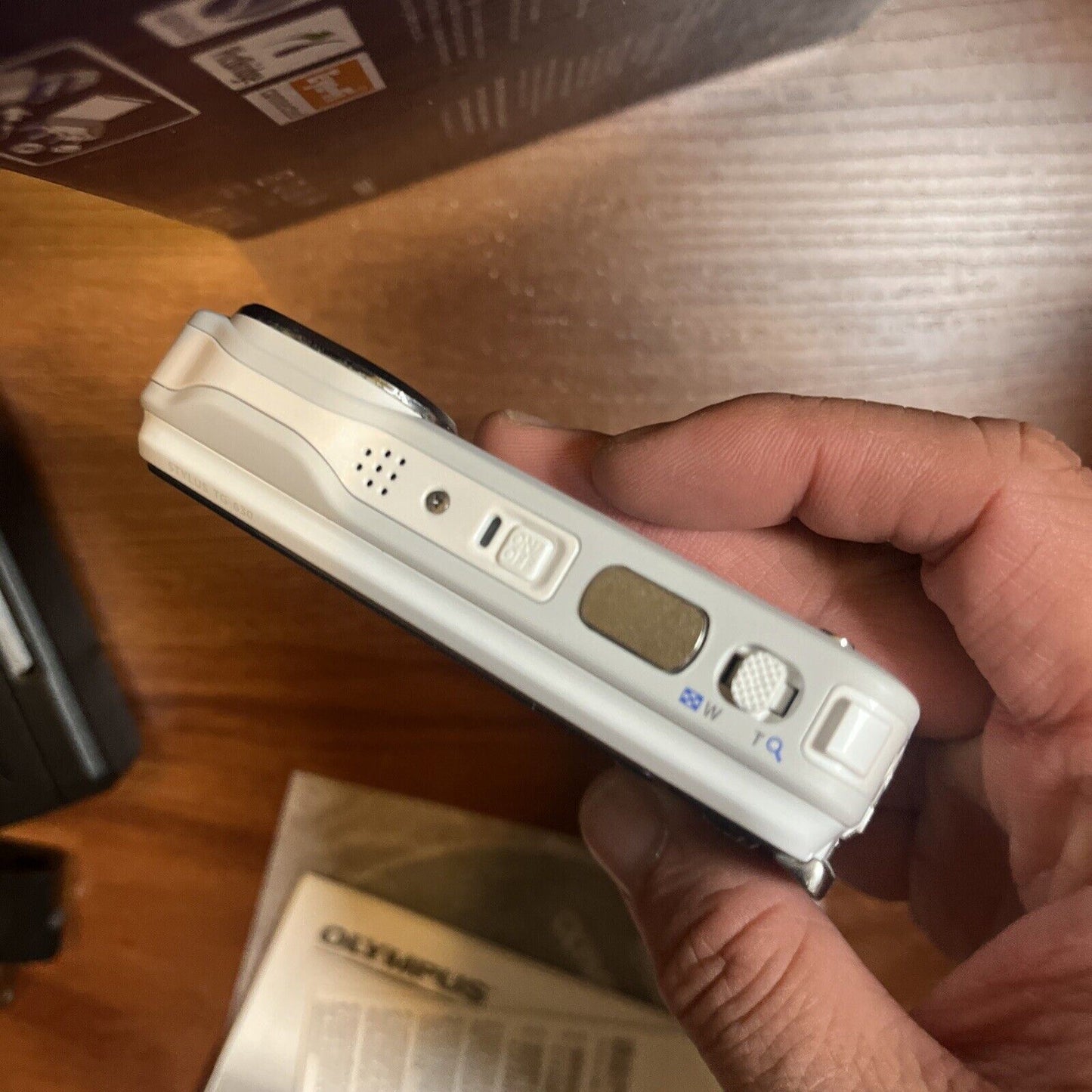 Olympus Stylus Tough TG-630 iHS 12.0 MP Digital Camera White - 5m Waterproof