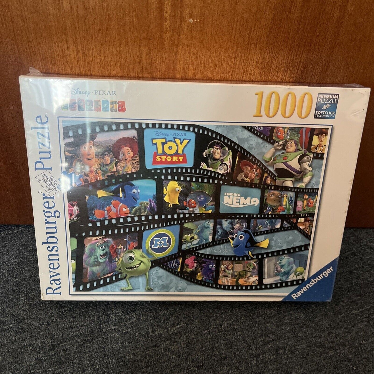 *New Sealed* Disney Pixar Movie Reel Ravensburger Puzzle 1000 pcs Jigsaw 2017
