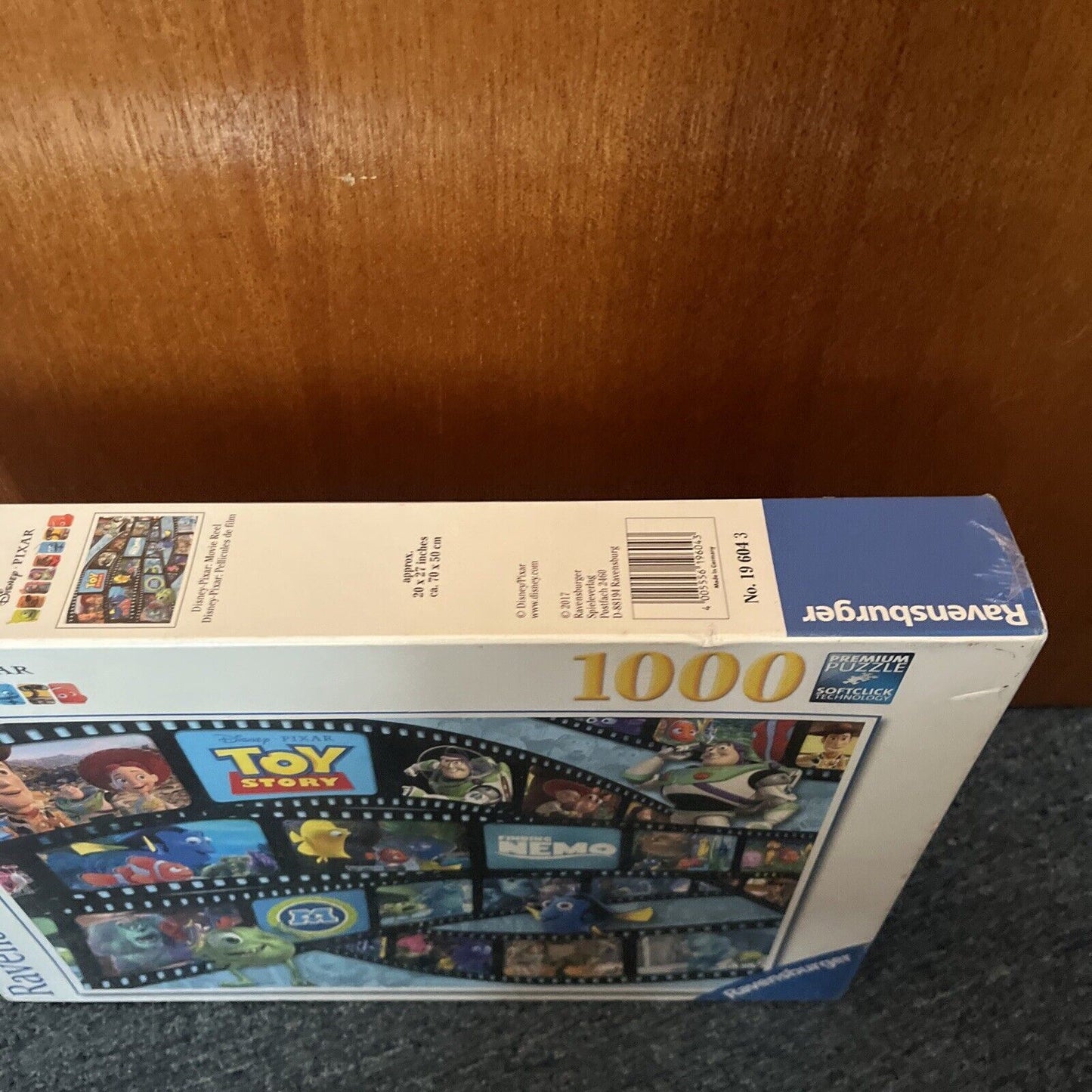 *New Sealed* Disney Pixar Movie Reel Ravensburger Puzzle 1000 pcs Jigsaw 2017