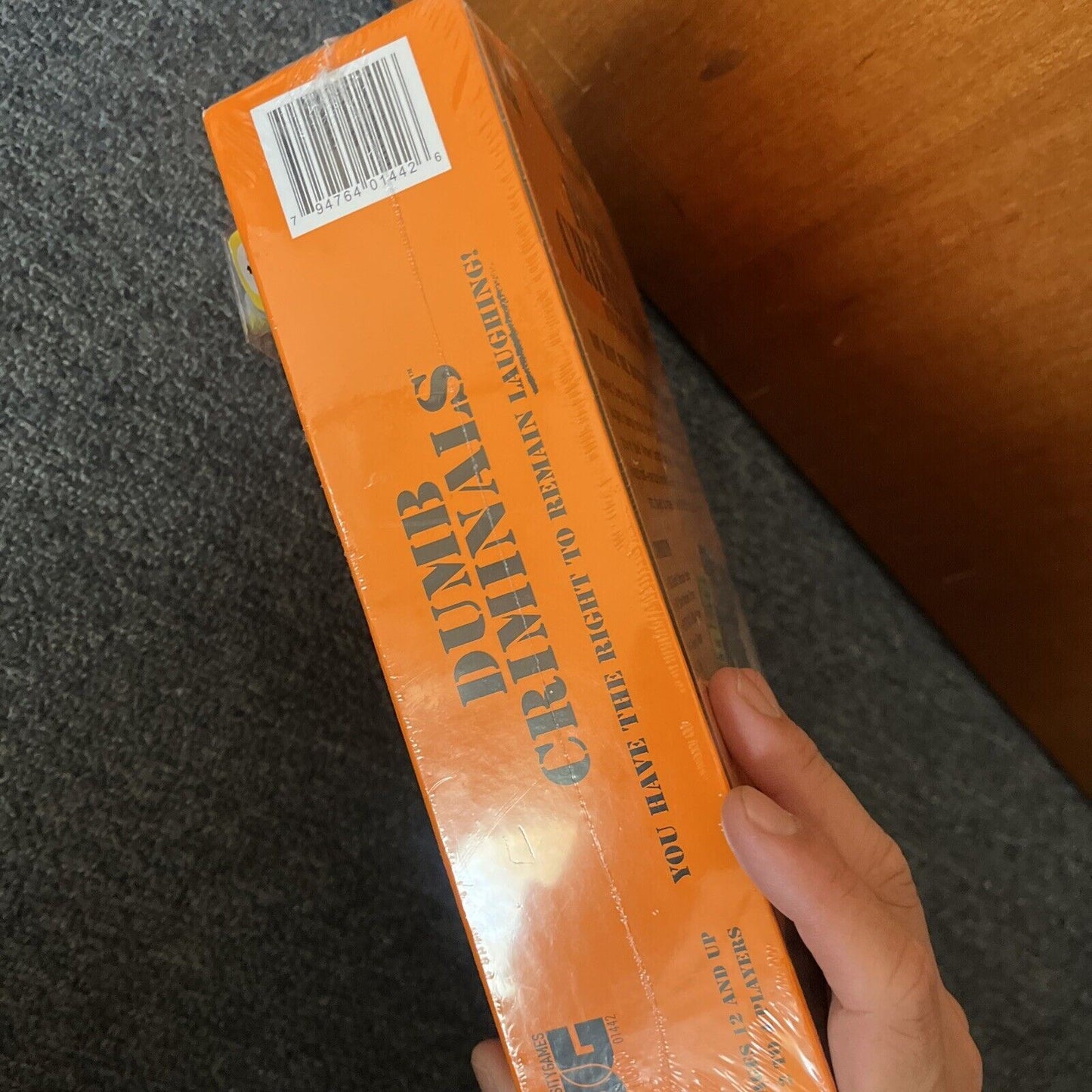 *New Sealed* Dumb Criminals The Board Game You Have The Right To Remain Laughing