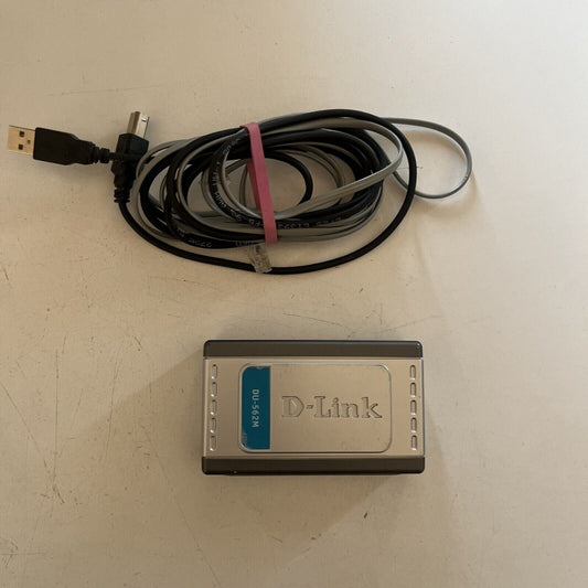 D-Link DU-562M V92 External USB Modem 56K Dialup Modem