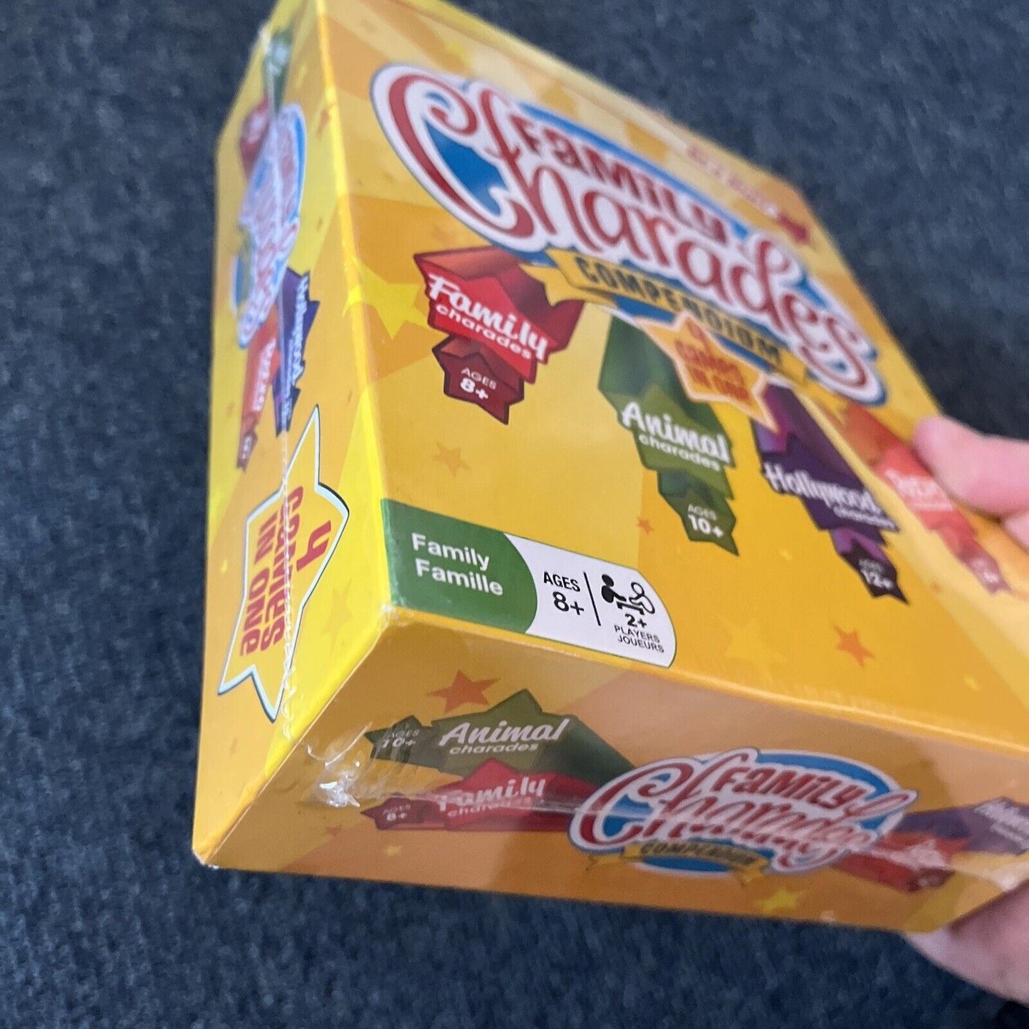 *New Sealed* Family Charades Compendium - 4 Games In One By Outset