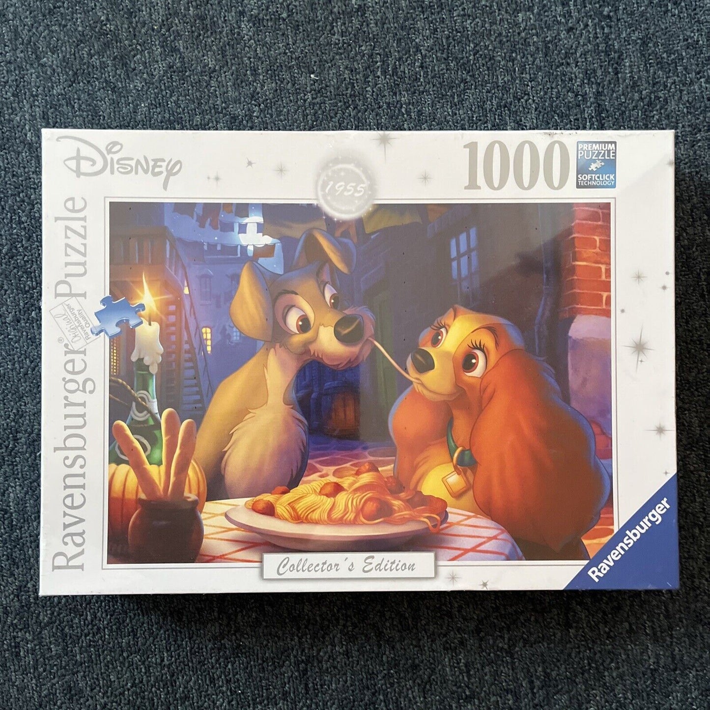 *New Sealed* Lady and The Tramp Disney Jigsaw Puzzle 1000 Pcs Ravensburger