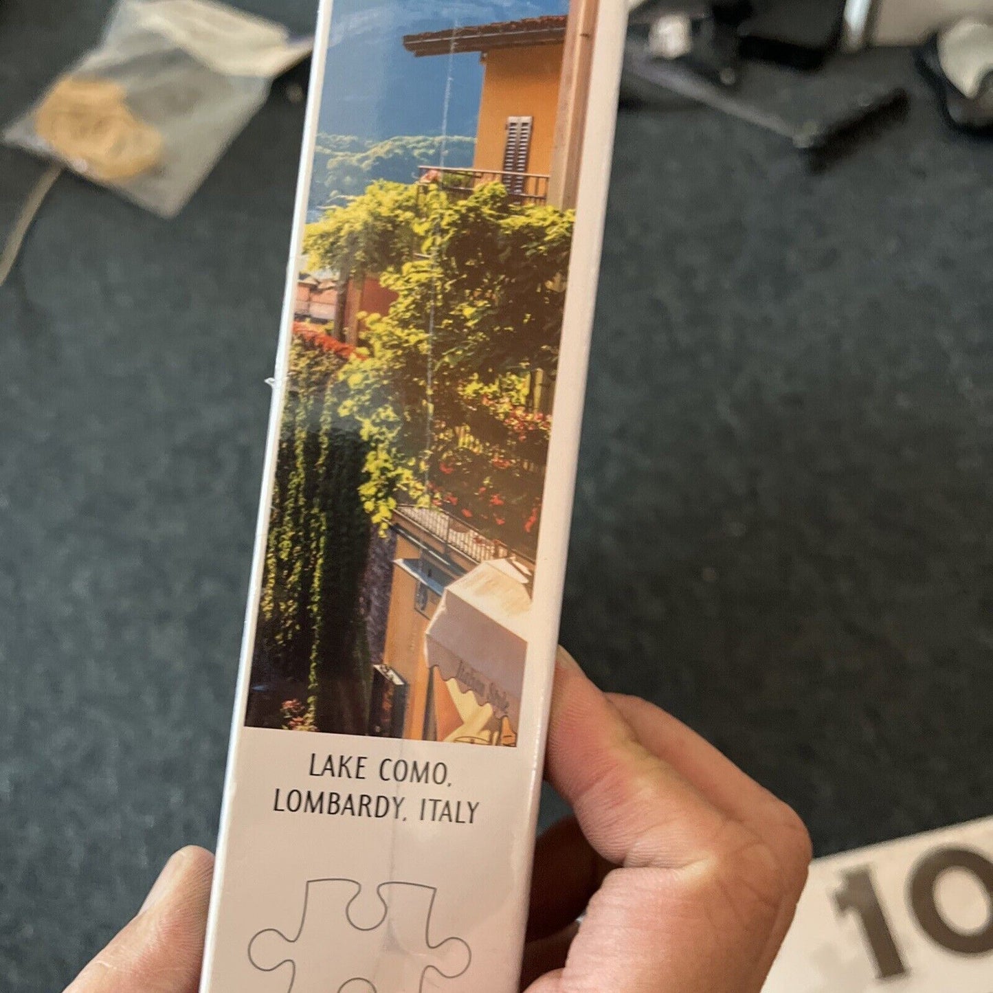 *New Sealed* 2x Jigsaw Puzzles 1000pcs: Eiffel Tower France / Lake Como Italy