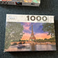 *New Sealed* 2x Jigsaw Puzzles 1000pcs: Eiffel Tower France / Lake Como Italy