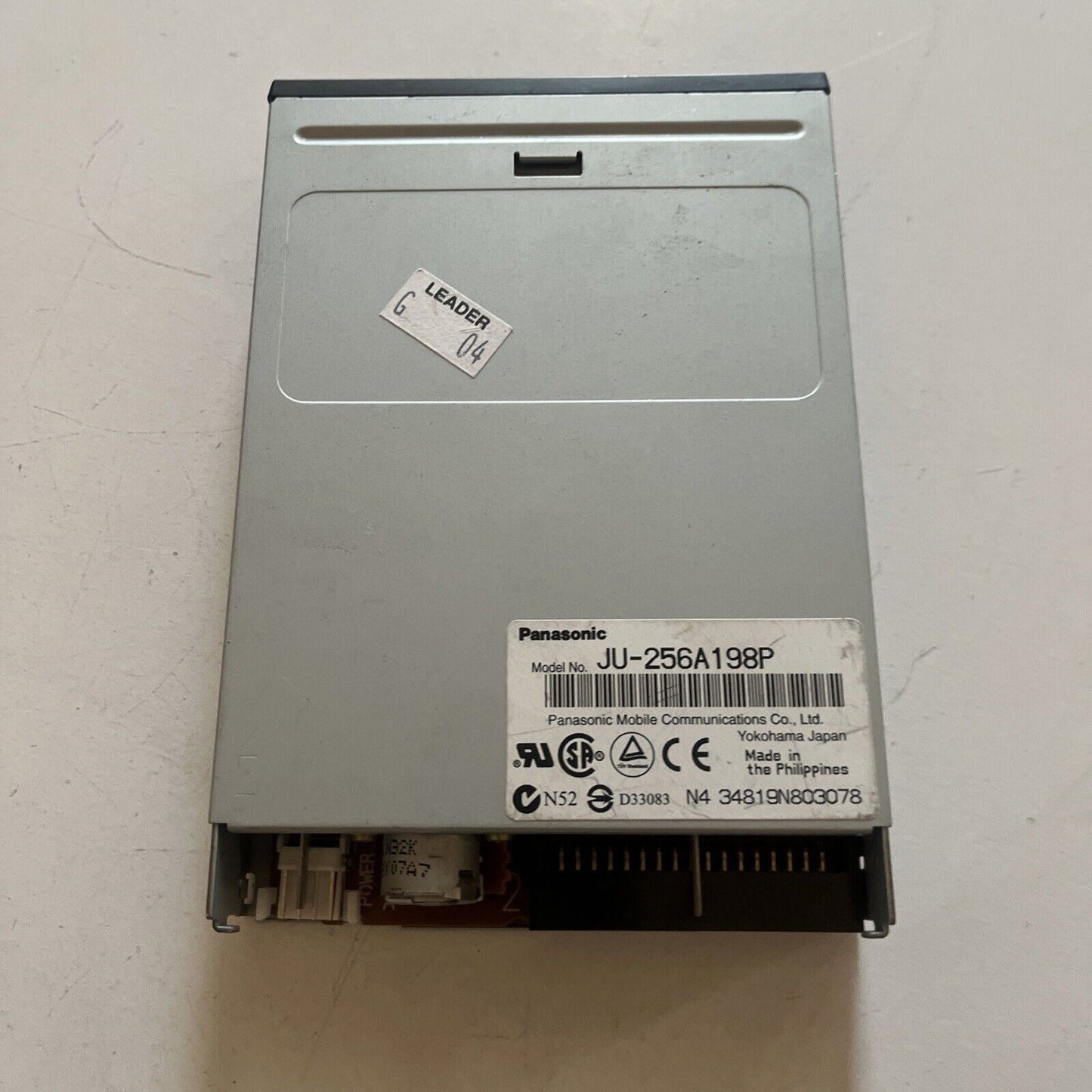 Panasonic JU-256A198P 3.5" 1.44MB Floppy Disc Internal Drive
