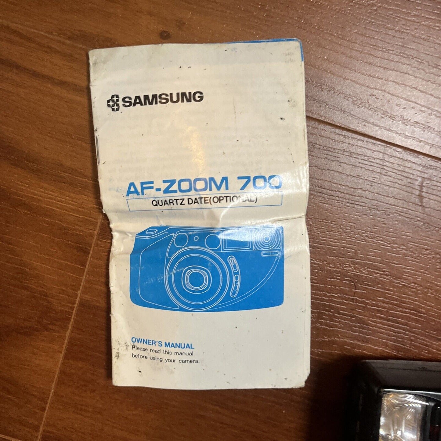 Samsung AF Zoom 700 Film Camera with Manual Case