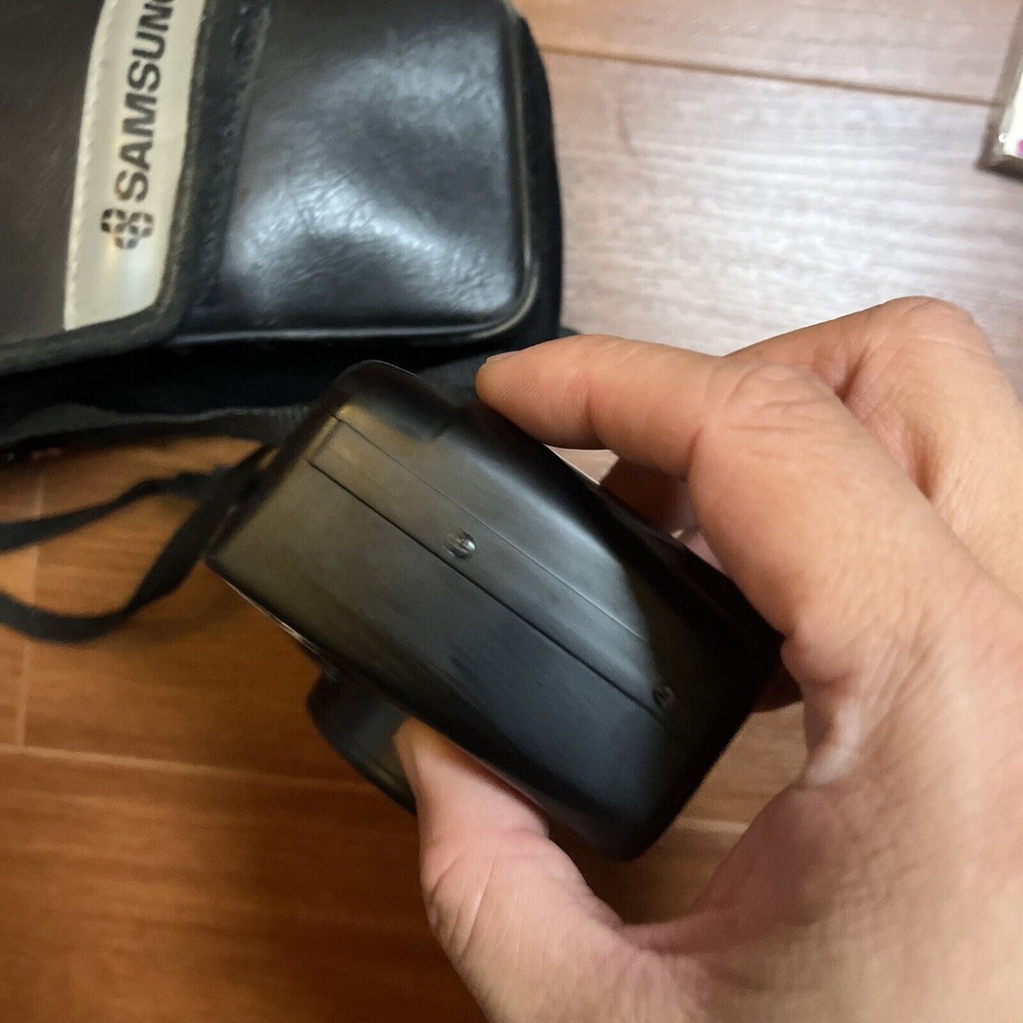 Samsung AF Zoom 700 Film Camera with Manual Case