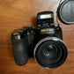 Fujifilm FinePix S2980 Digital Camera 14MP *Cracked LCD Screen but still works*