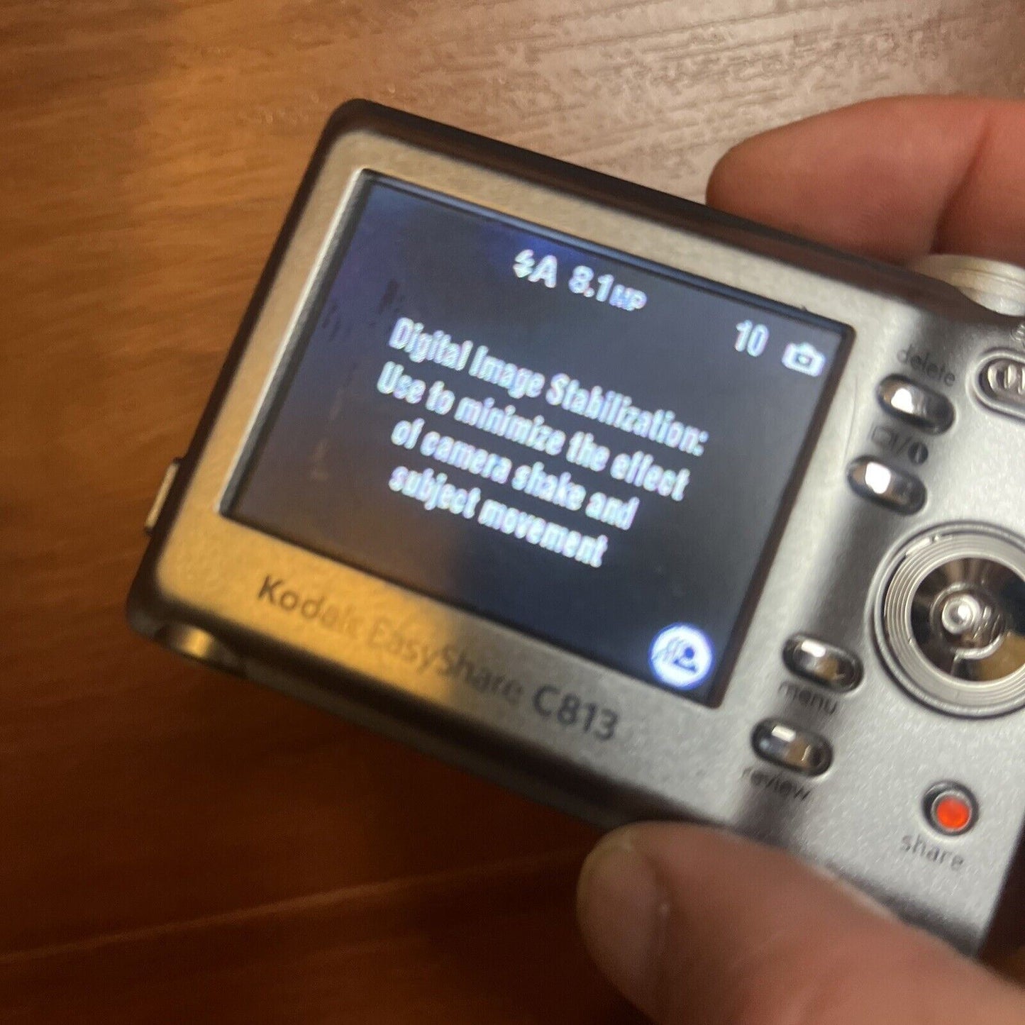 Kodak Easyshare C813 Digital Camera 8.2MP