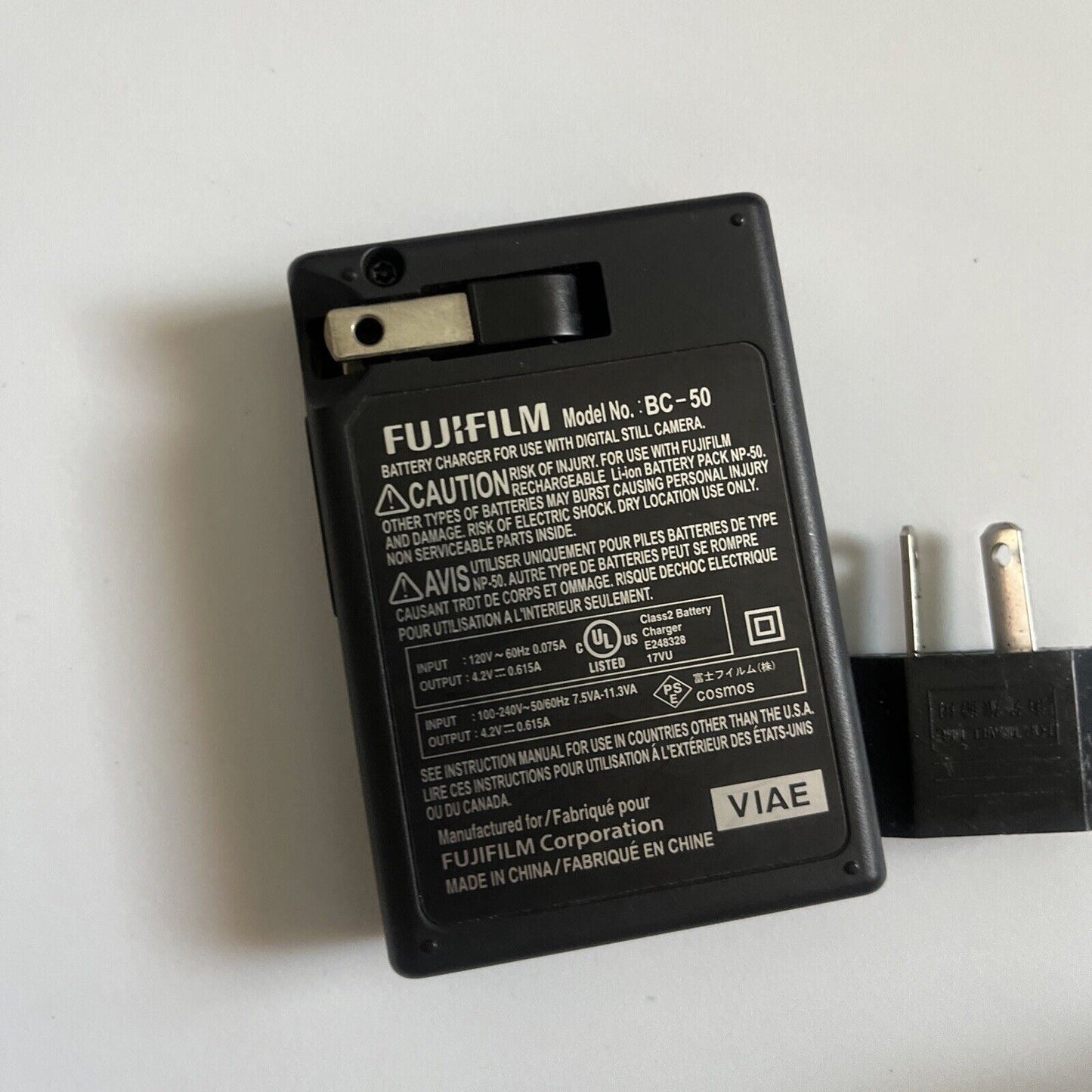 Genuine Fujifilm BC-50 Battery Charger