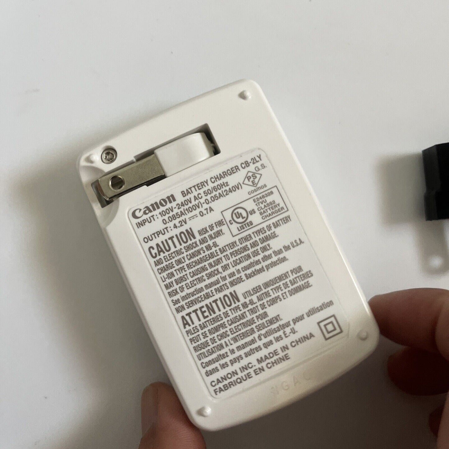 Genuine Canon CB-2LY Battery Charger for NB-6L battery
