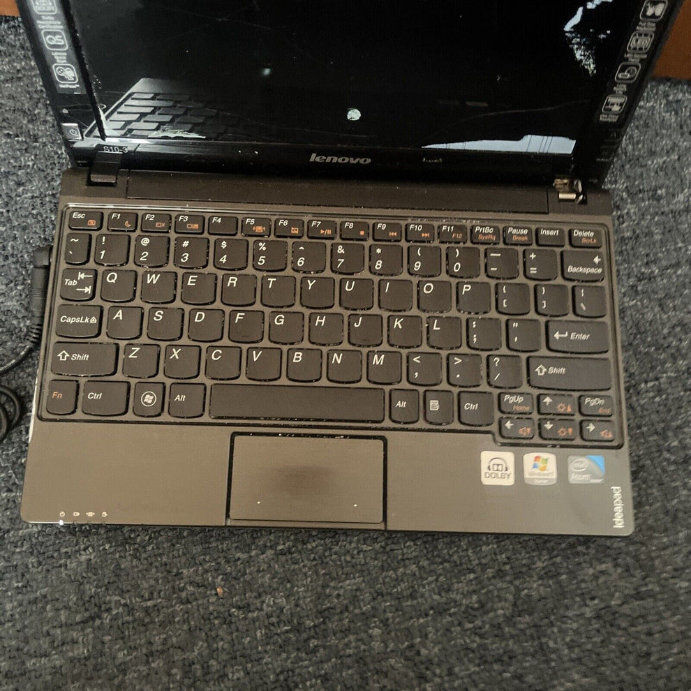 Lenovo ideapad S103 Netbook *Cracked Screen for repair or parts