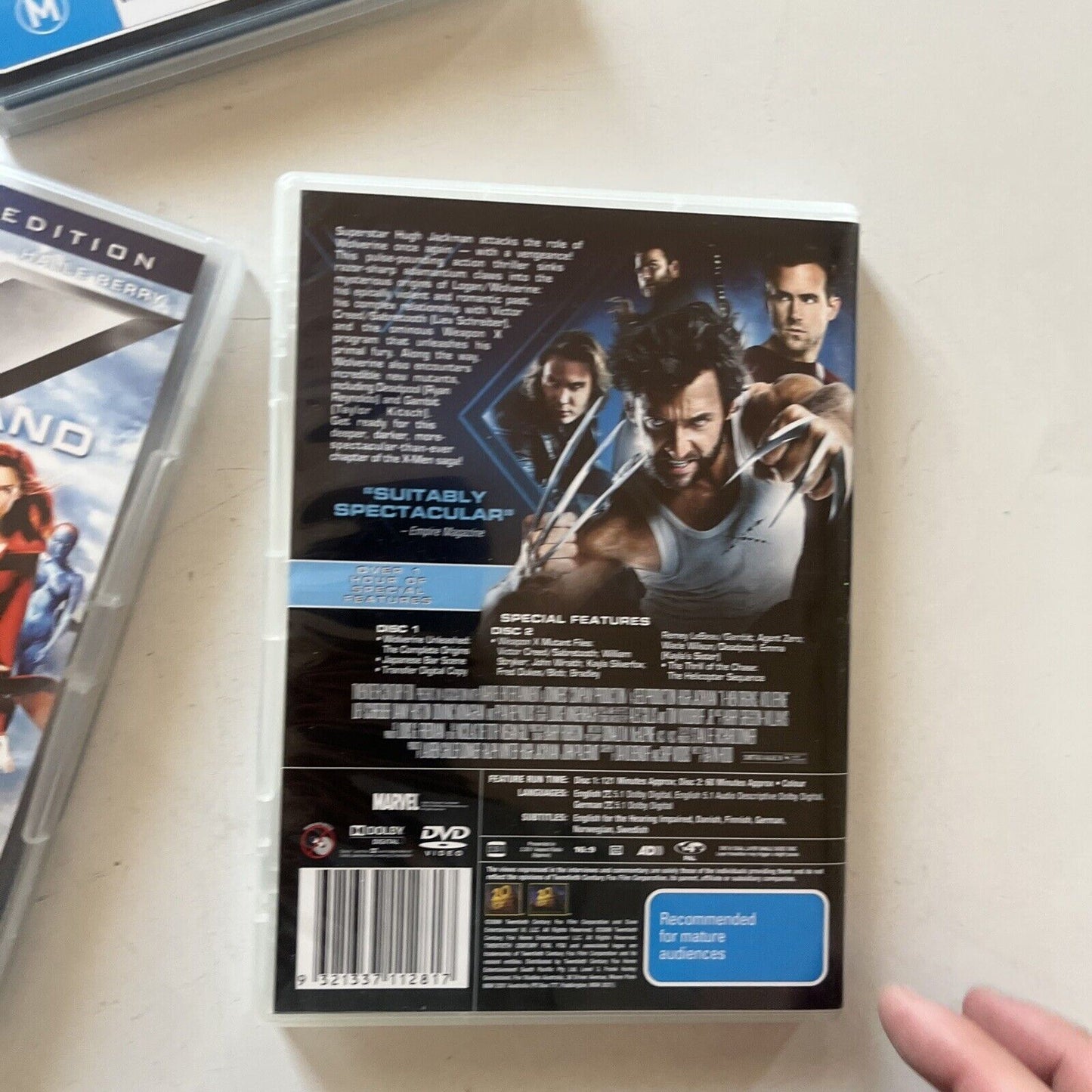 X-MEN Quadrilogy Tin Case Special Edition DVD Region 4 8-Disc