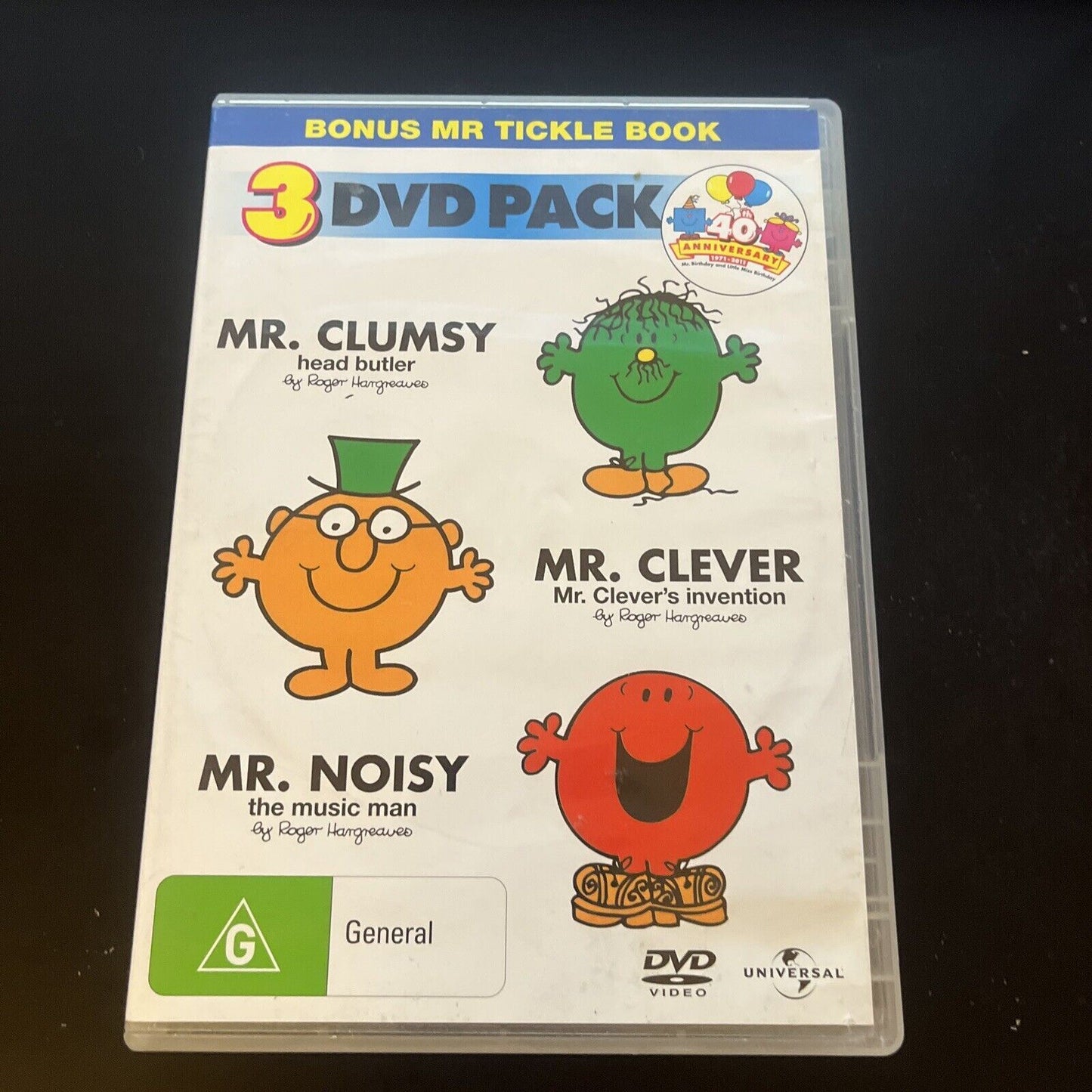 Mr Men: Mr Clumsy / Mr Clever / Mr Noisy DVD Region 4