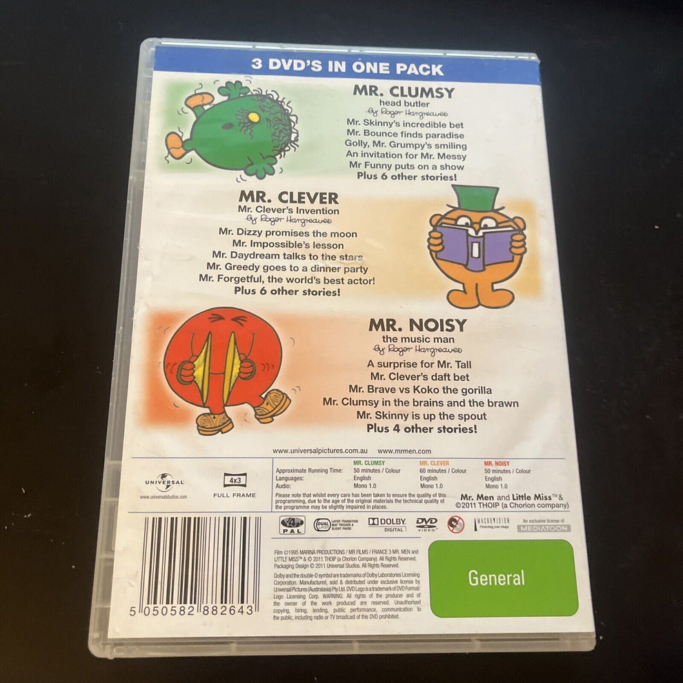 mr-men-mr-clumsy-mr-clever-mr-noisy-dvd-region-4-retro-unit