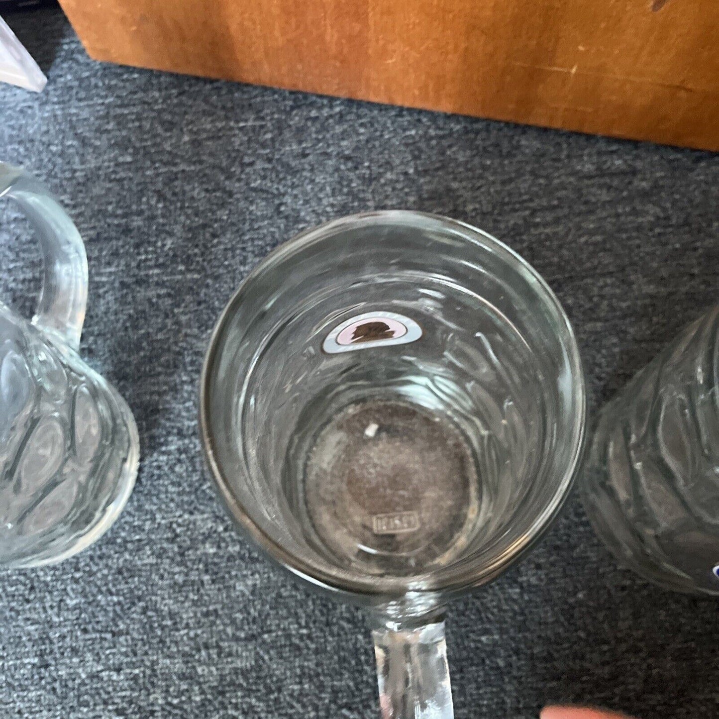 4x Beer Stein 1L Glasses: 3x Paulaner Munchen 1x HB Munchen