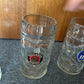 4x Beer Stein 1L Glasses: 3x Paulaner Munchen 1x HB Munchen