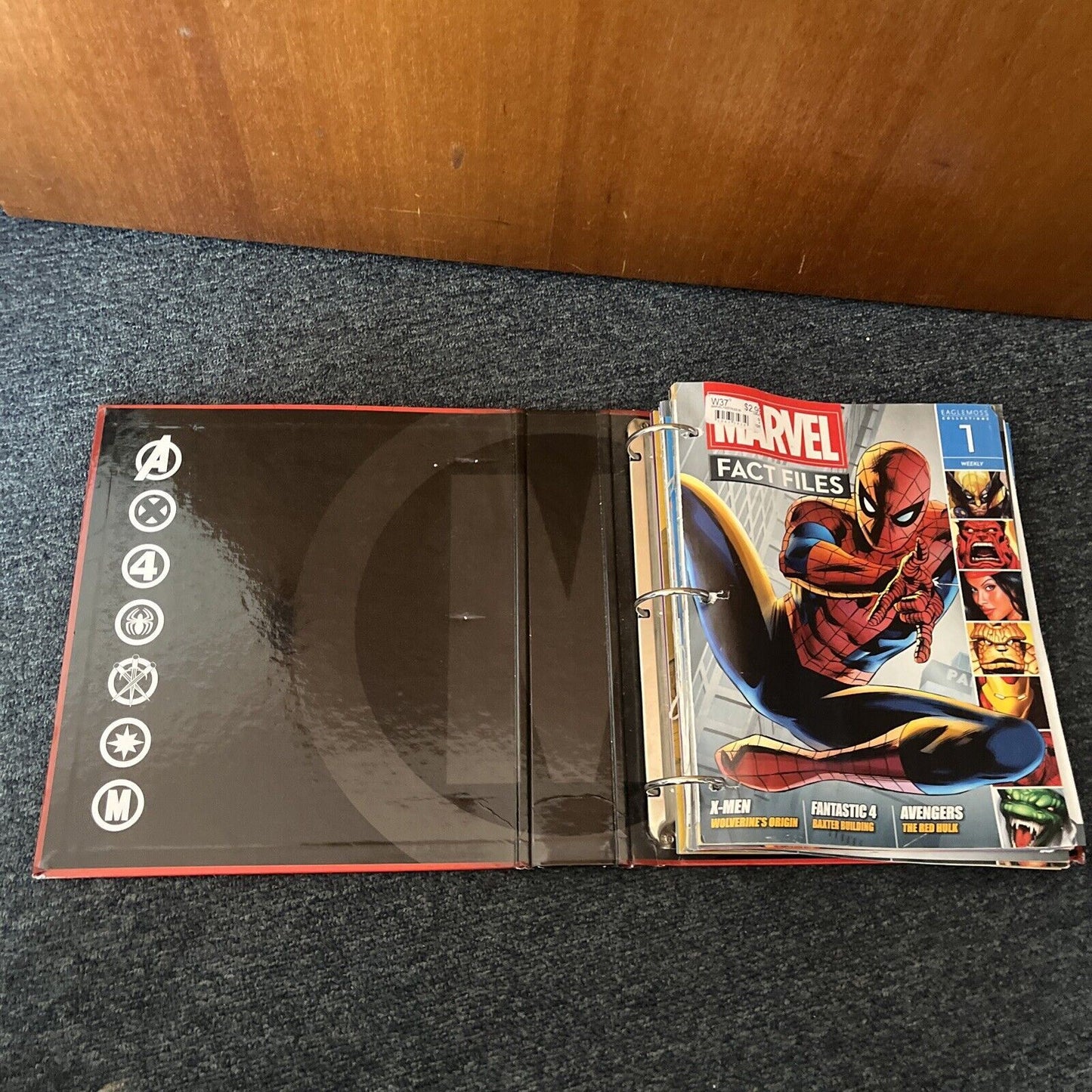Marvel Fact Files Folder - 9x Weekly Chapters 2013