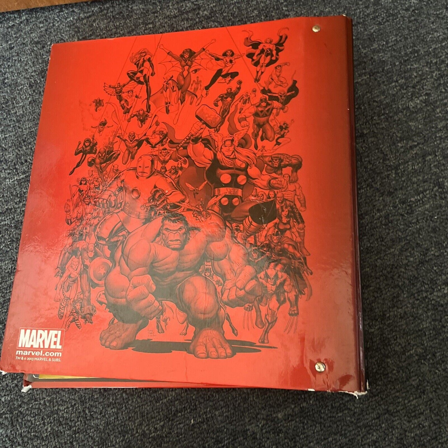 Marvel Fact Files Folder - 9x Weekly Chapters 2013