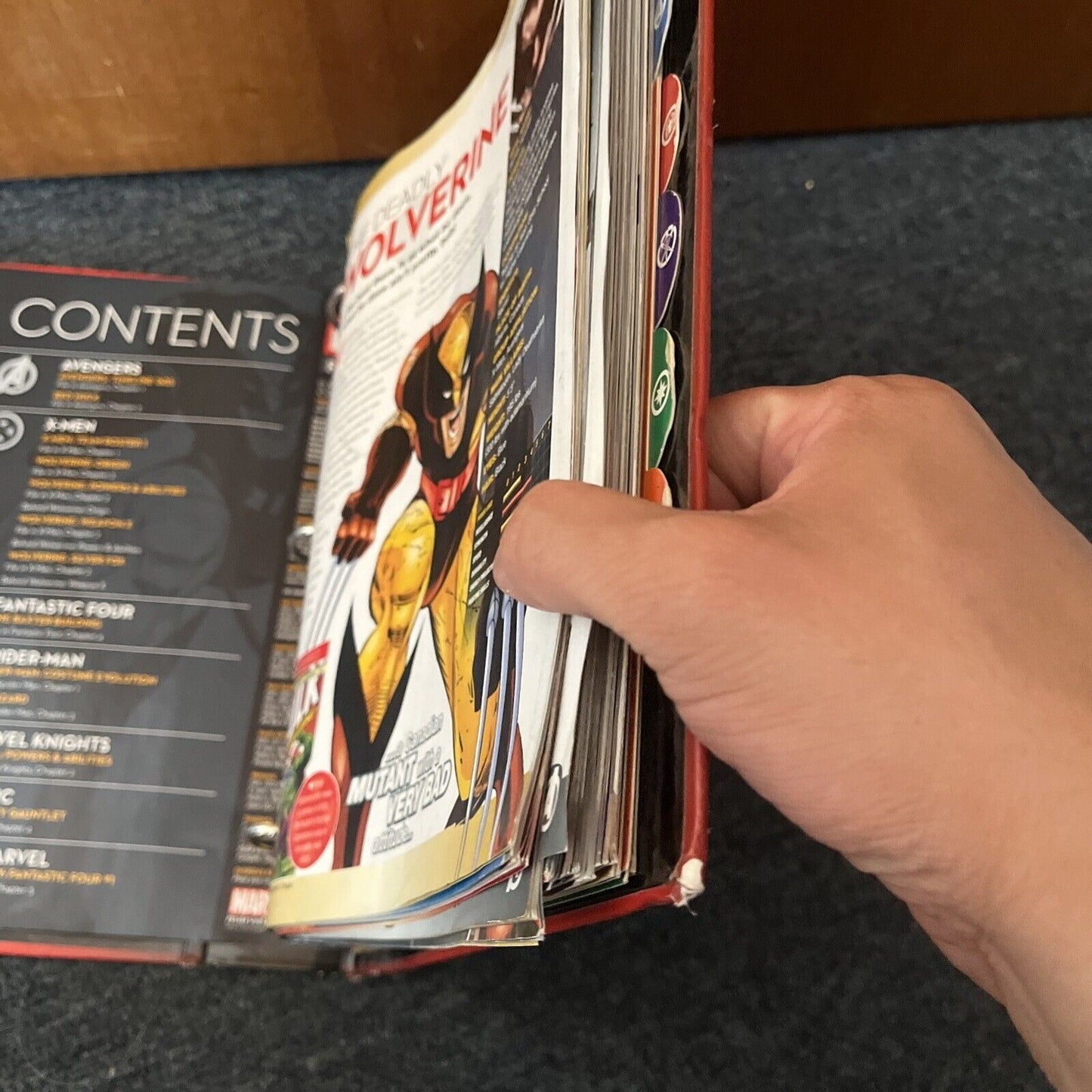 Marvel Fact Files Folder - 9x Weekly Chapters 2013