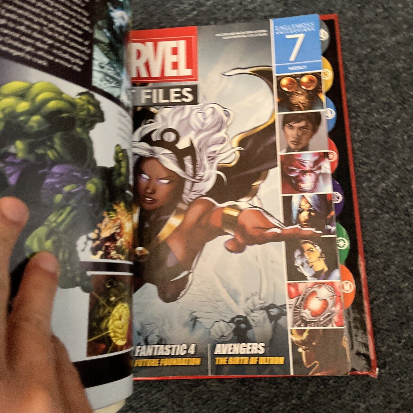 Marvel Fact Files Folder - 9x Weekly Chapters 2013