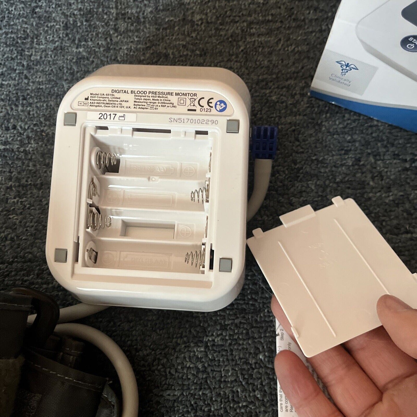 A&D Medical UA-651SL Upper Arm Blood Pressure Monitor