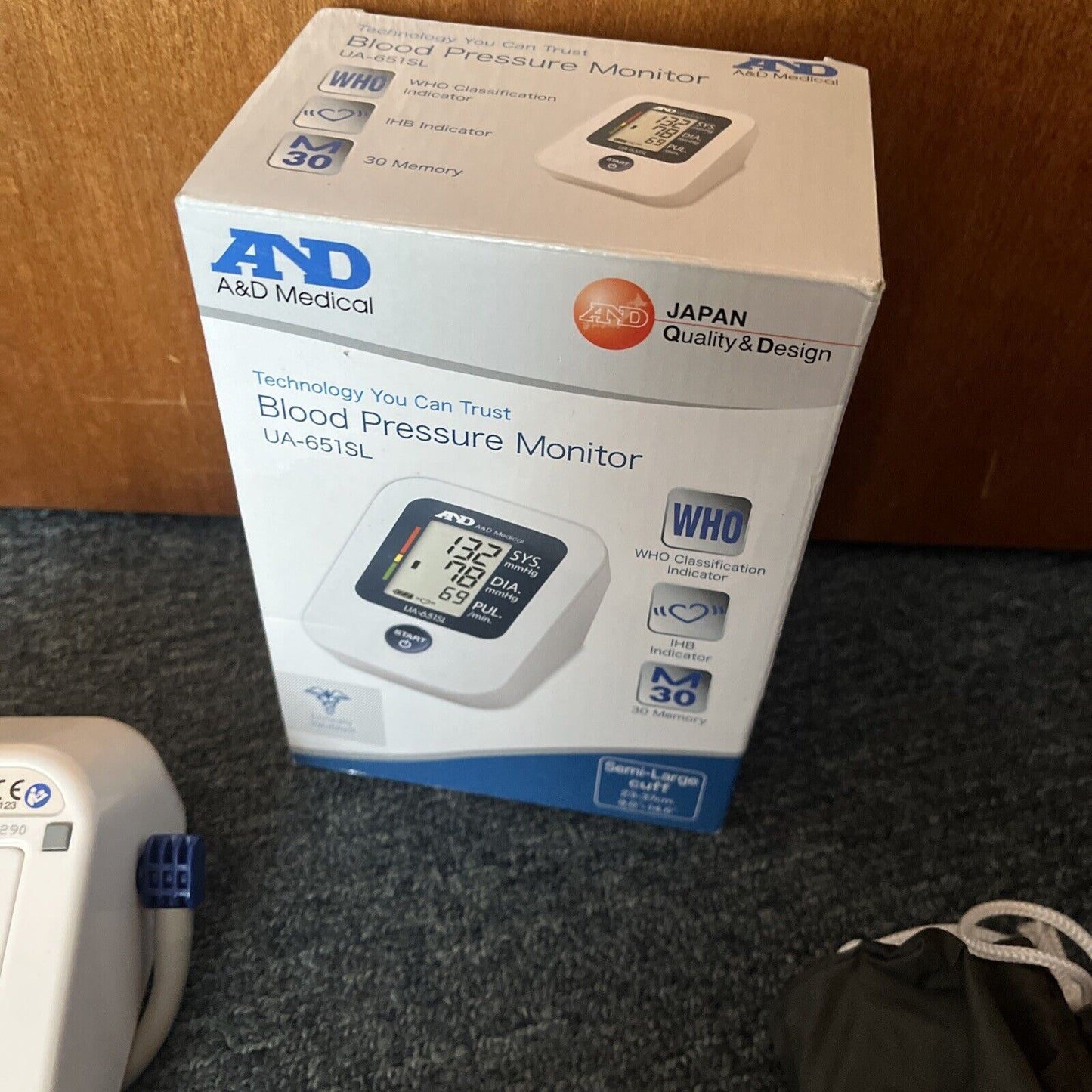 A&D Medical UA-651SL Upper Arm Blood Pressure Monitor