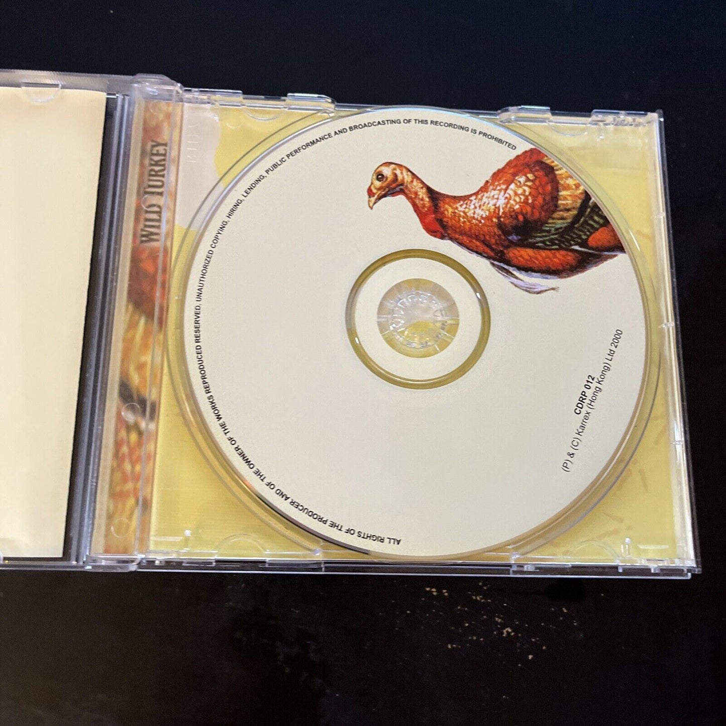 Wild Turkey Promo CD - Genuine Rock (CD, 2000)