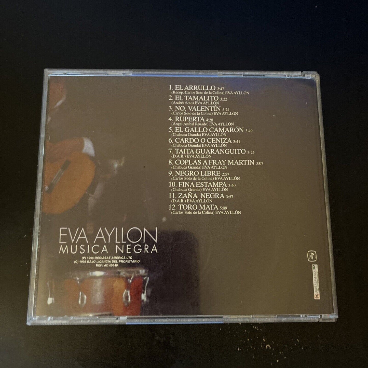 Eva Ayllon - Musica Negra (CD, 1998)