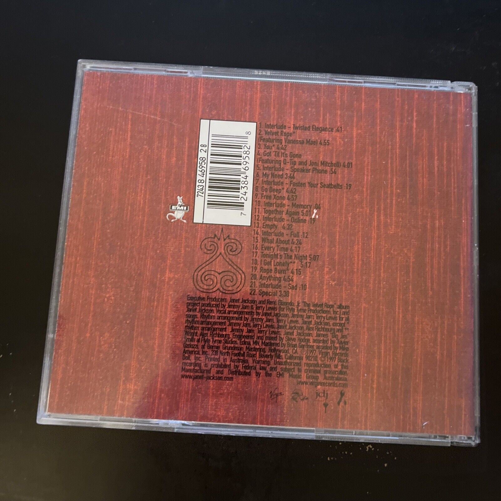 Janet Jackson - The Velvet Rope [Australian Tour Edition] (CD