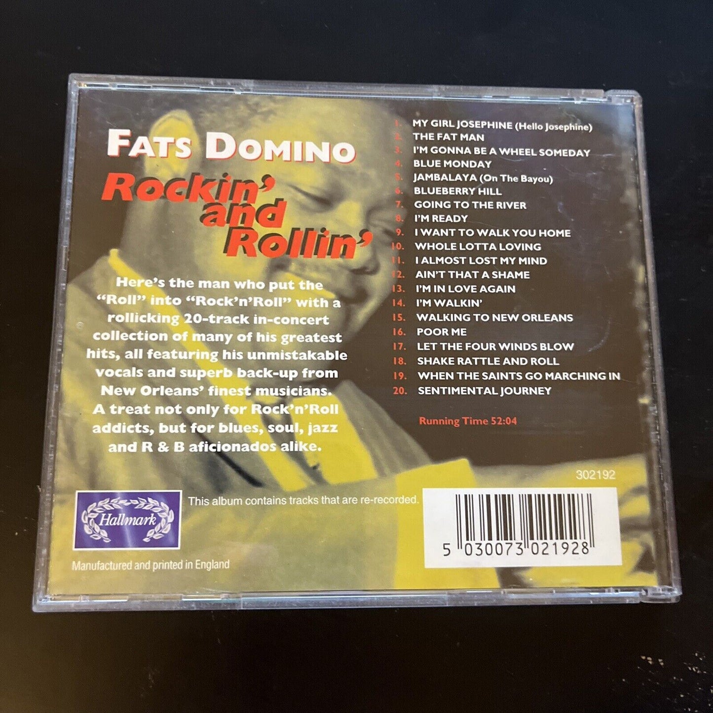 Fats Domino - Rockin' and Rollin' CD