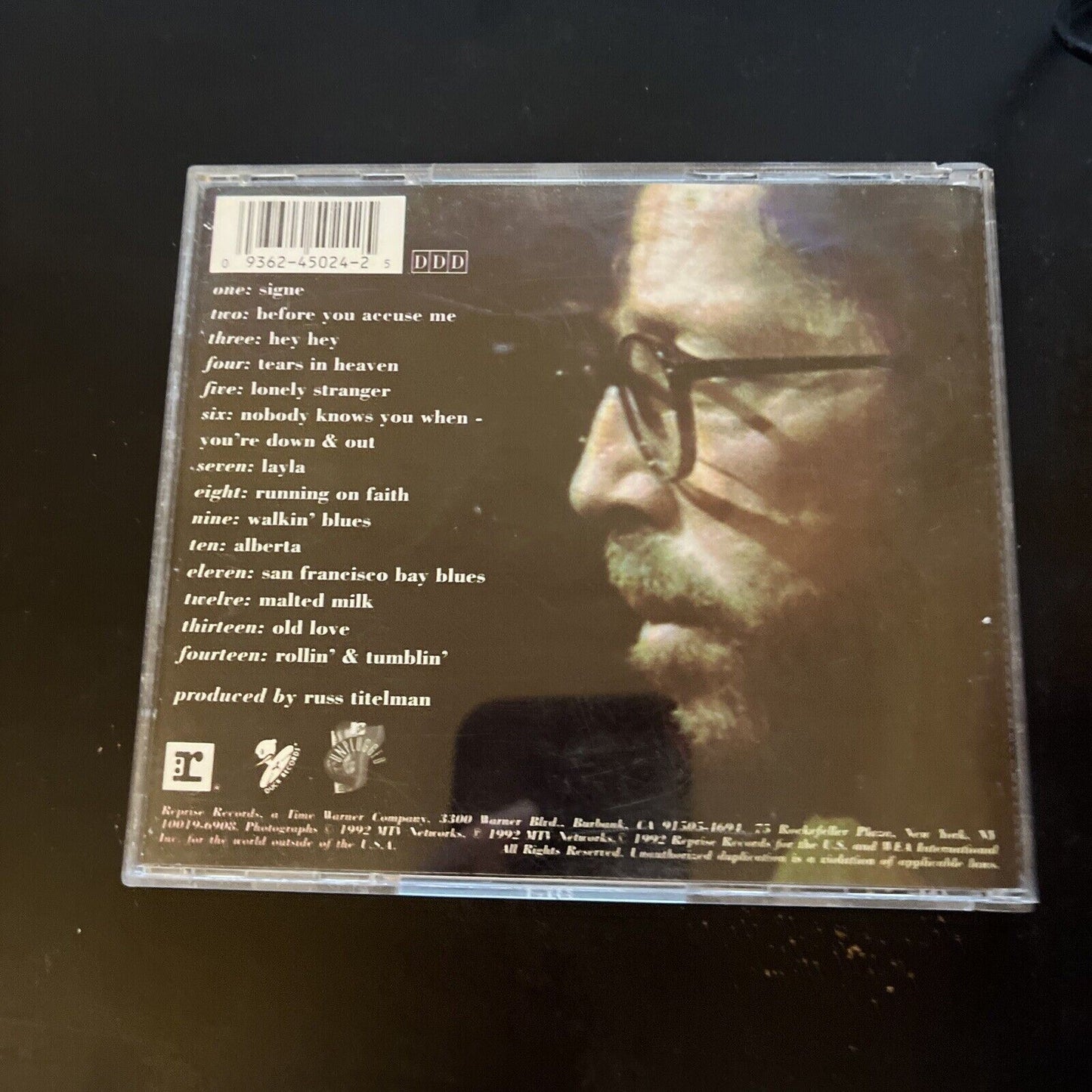 Eric Clapton - MTV Unplugged (CD, 1992)