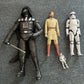 4x Star Wars Figures: 17" Darth Vader, Obi-Wan Kenobi 11", Stormtrooper 11" & 4"