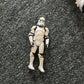 4x Star Wars Figures: 17" Darth Vader, Obi-Wan Kenobi 11", Stormtrooper 11" & 4"