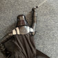 4x Star Wars Figures: 17" Darth Vader, Obi-Wan Kenobi 11", Stormtrooper 11" & 4"