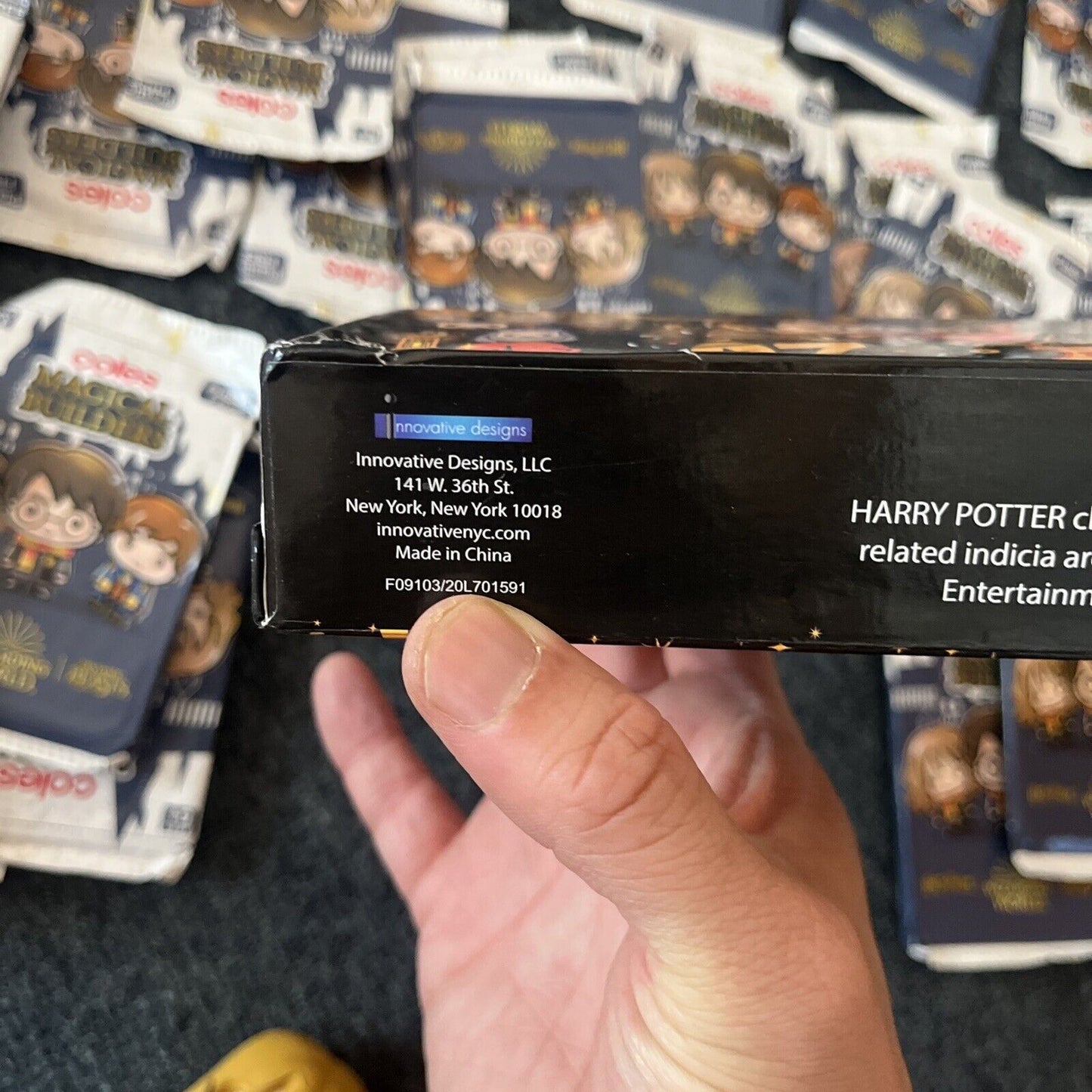 43x Coles Magical Builders Harry Potter & Harry Potter Eraser Set